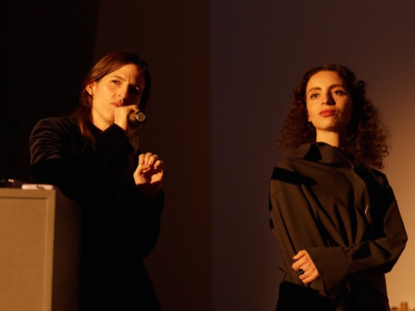 Joana de la Fontaine and Pamela Rosenkranz © Photo by Horatiu Sovaiala