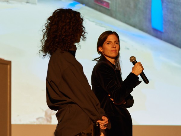 Joana de la Fontaine and Pamela Rosenkranz © Photo by Horatiu Sovaiala