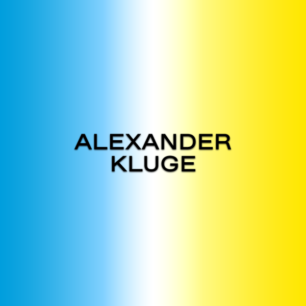 Alexander Kluge © Photo by Kirchgessner